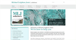Desktop Screenshot of michaelleightonjones.com